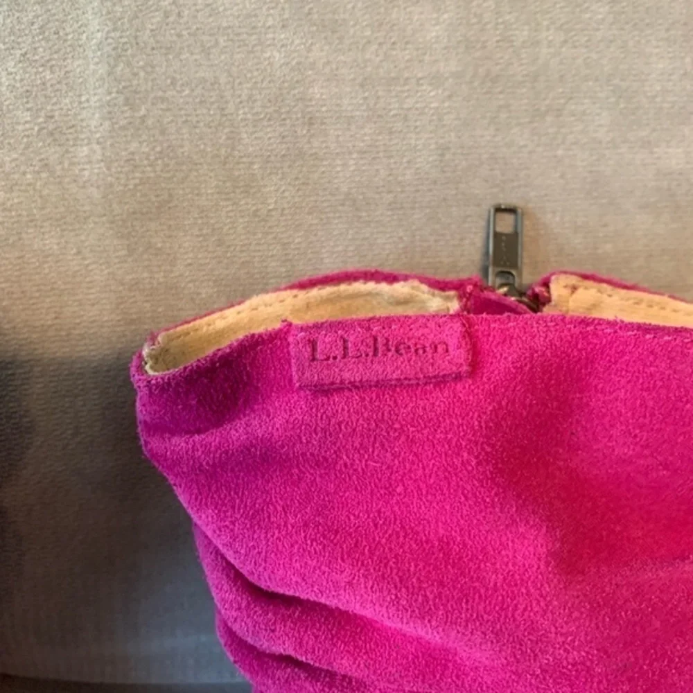 L.L. Bean bean suede